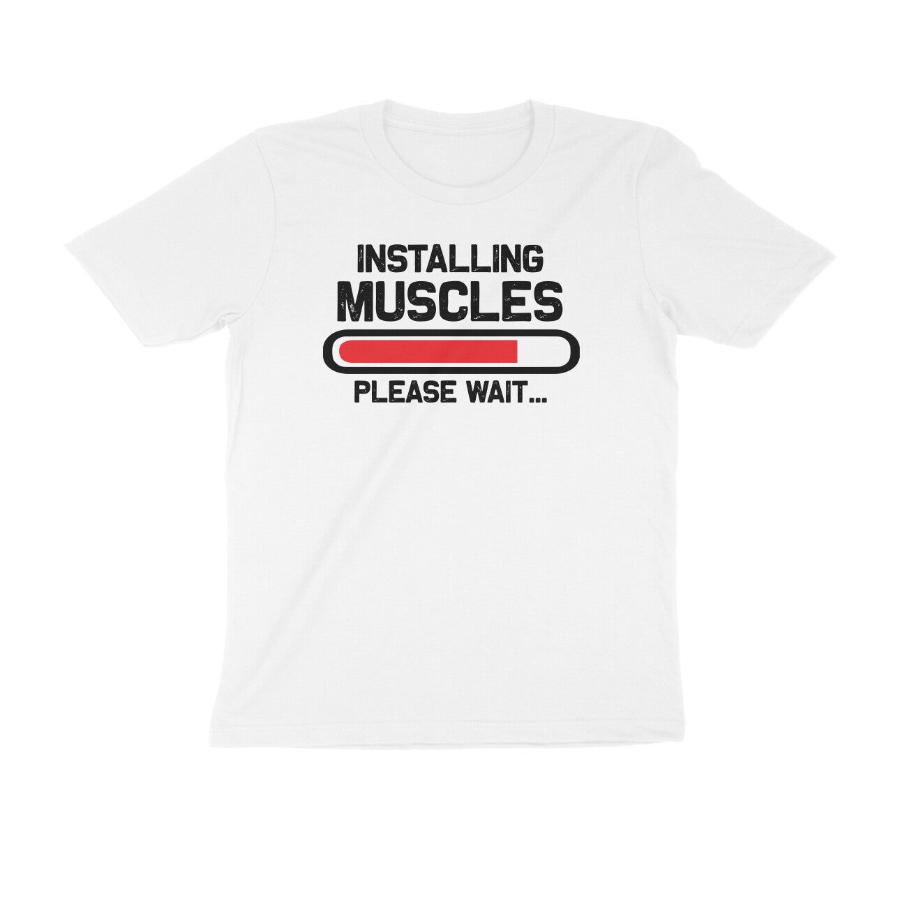 TNH - Men's Round Neck Tshirt - Installing Muscles