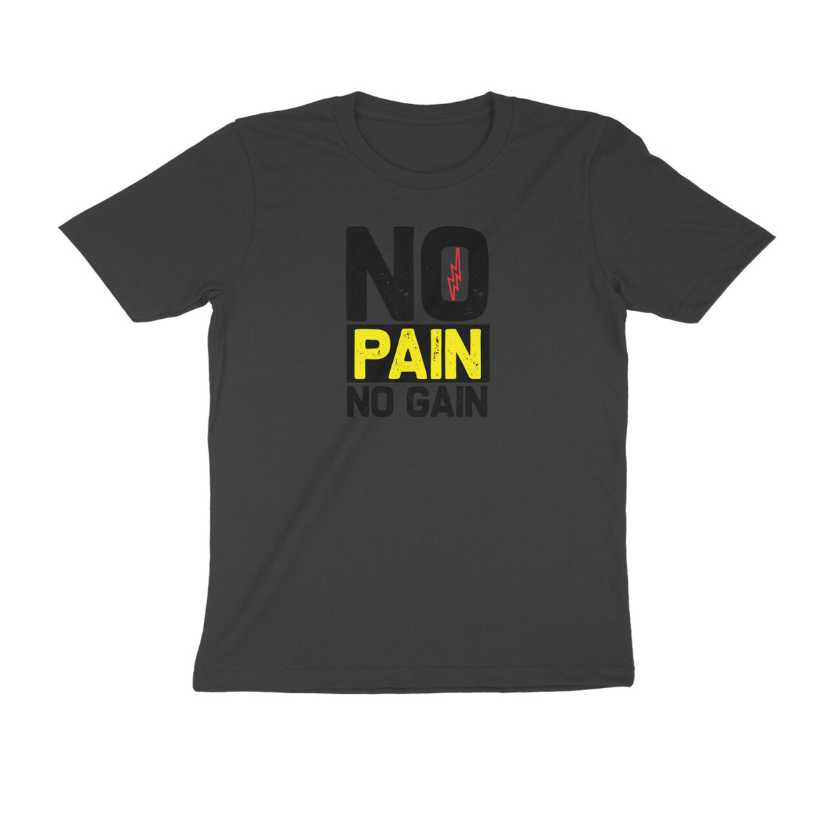 TNH - Men's Round Neck Tshirt - No Pain No Gain
