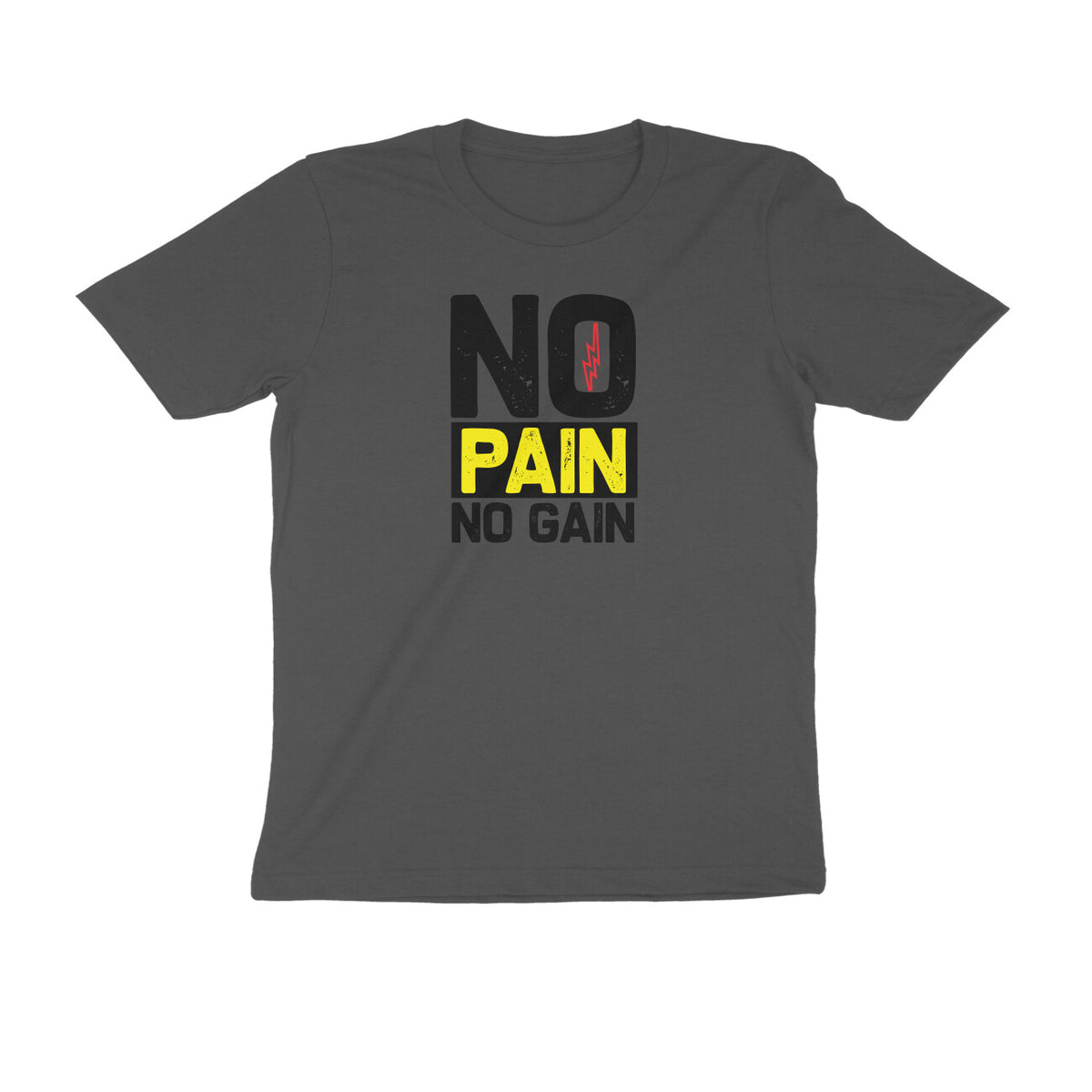 TNH - Men's Round Neck Tshirt - No Pain No Gain