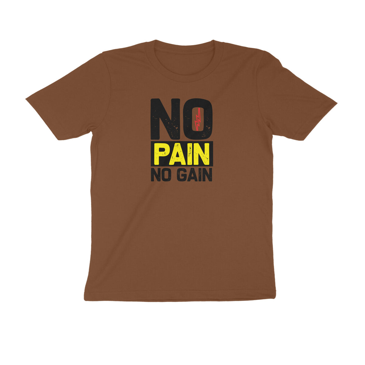 TNH - Men's Round Neck Tshirt - No Pain No Gain
