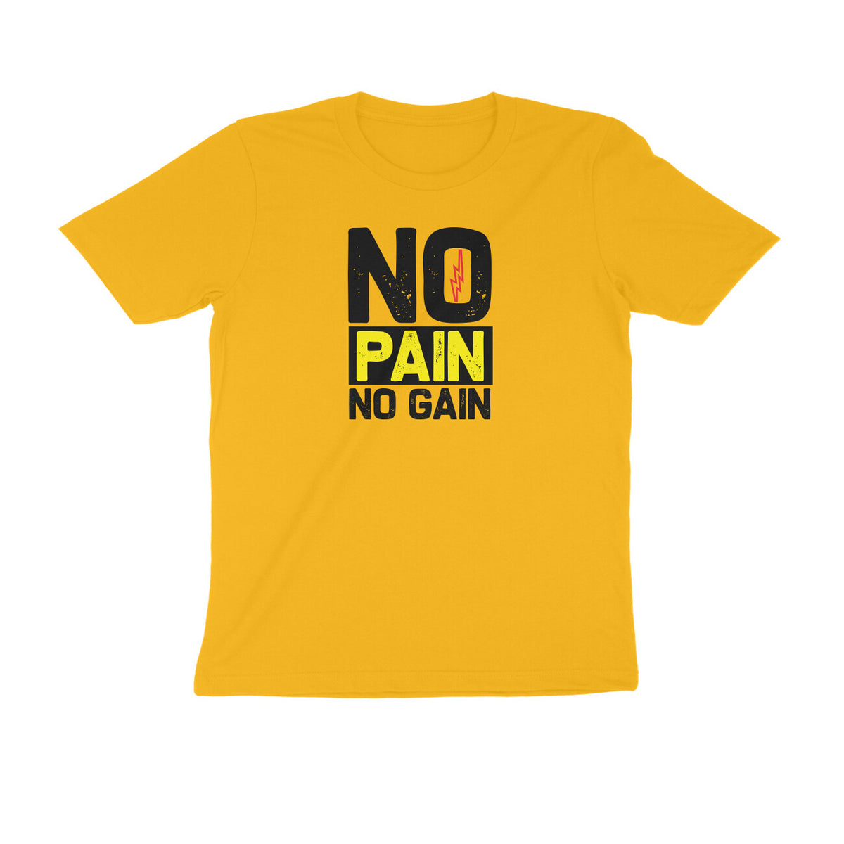 TNH - Men's Round Neck Tshirt - No Pain No Gain