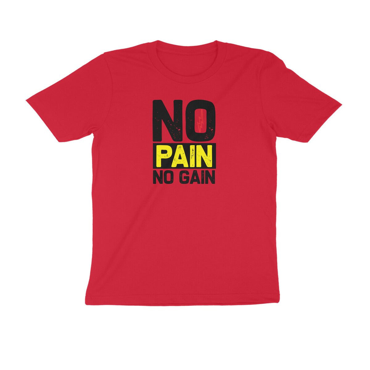 TNH - Men's Round Neck Tshirt - No Pain No Gain