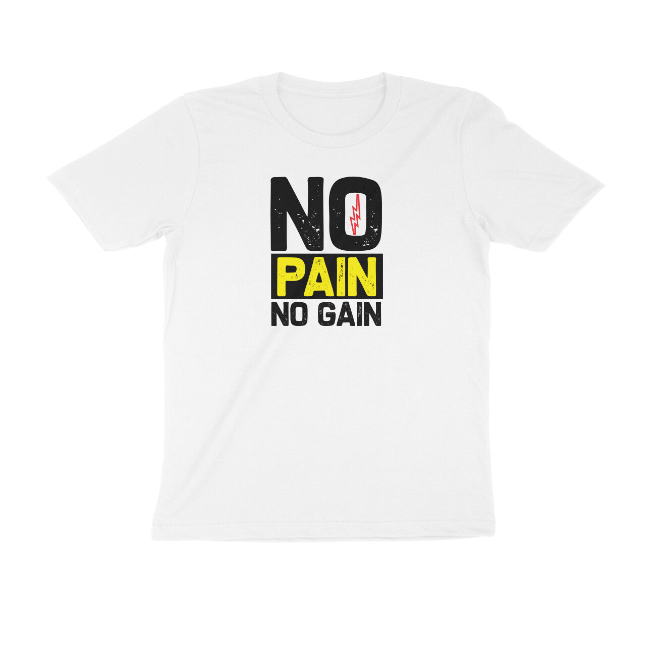 TNH - Men's Round Neck Tshirt - No Pain No Gain