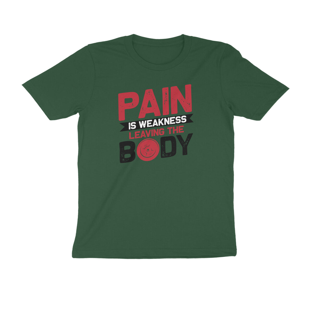 TNH - Men's Round Neck Tshirt - Pain Is Weakness Leaving the Body