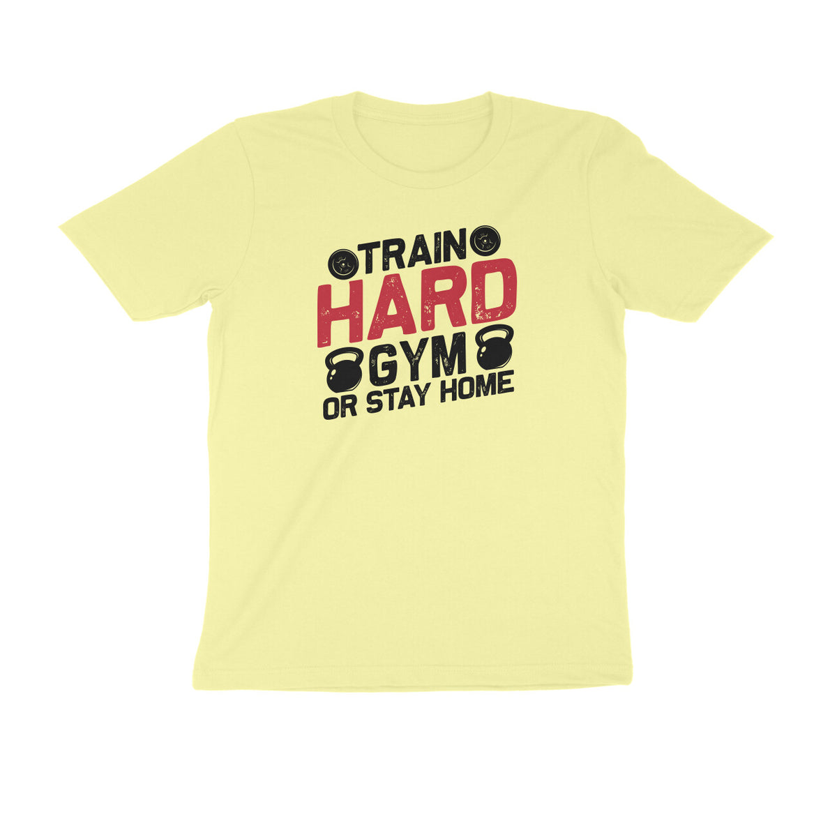 TNH - Men's Round Neck Tshirt - Train Hard
