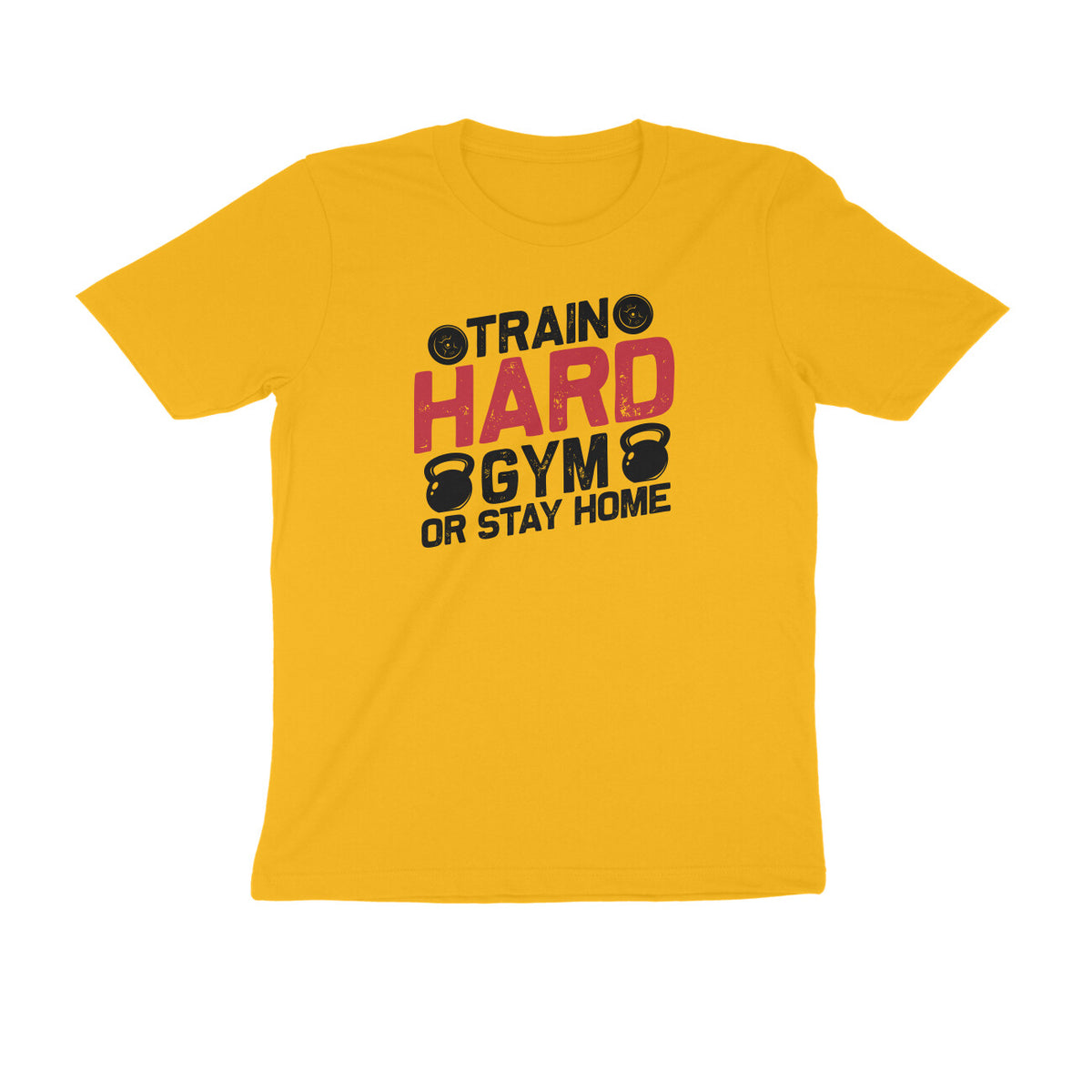 TNH - Men's Round Neck Tshirt - Train Hard