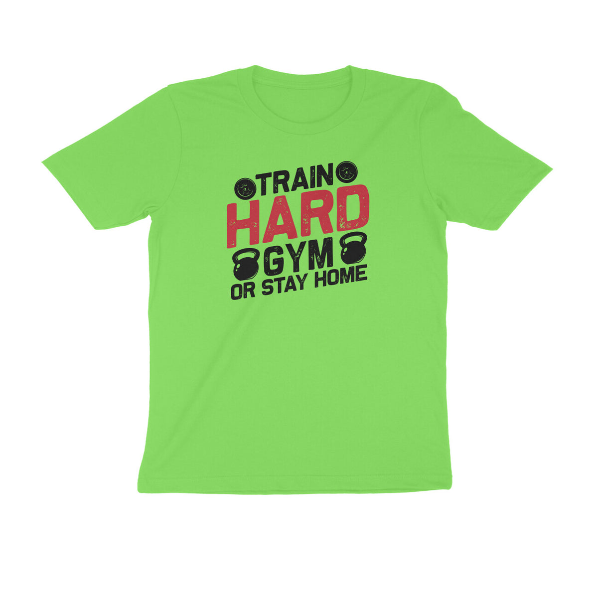 TNH - Men's Round Neck Tshirt - Train Hard