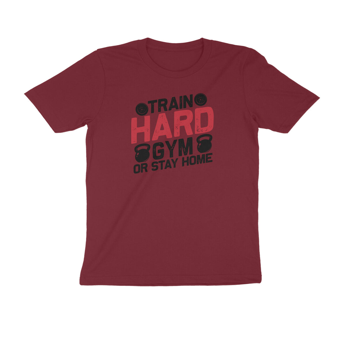 TNH - Men's Round Neck Tshirt - Train Hard