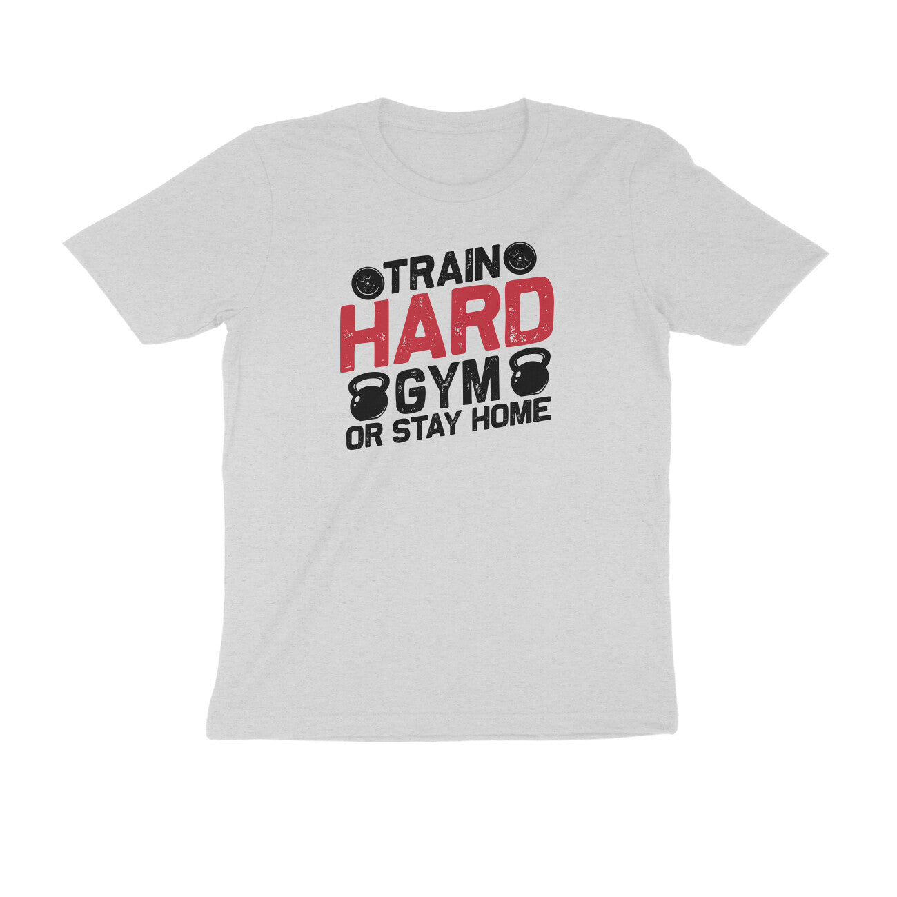 TNH - Men's Round Neck Tshirt - Train Hard