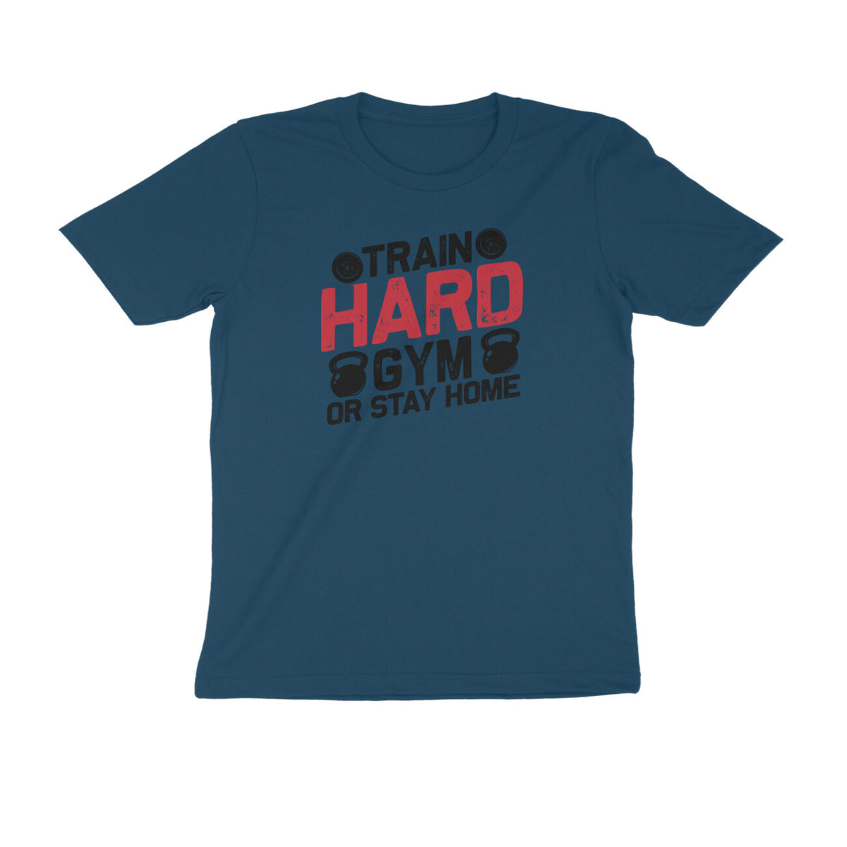 TNH - Men's Round Neck Tshirt - Train Hard