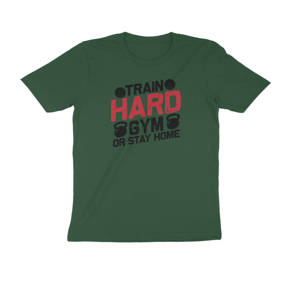TNH - Men's Round Neck Tshirt - Train Hard