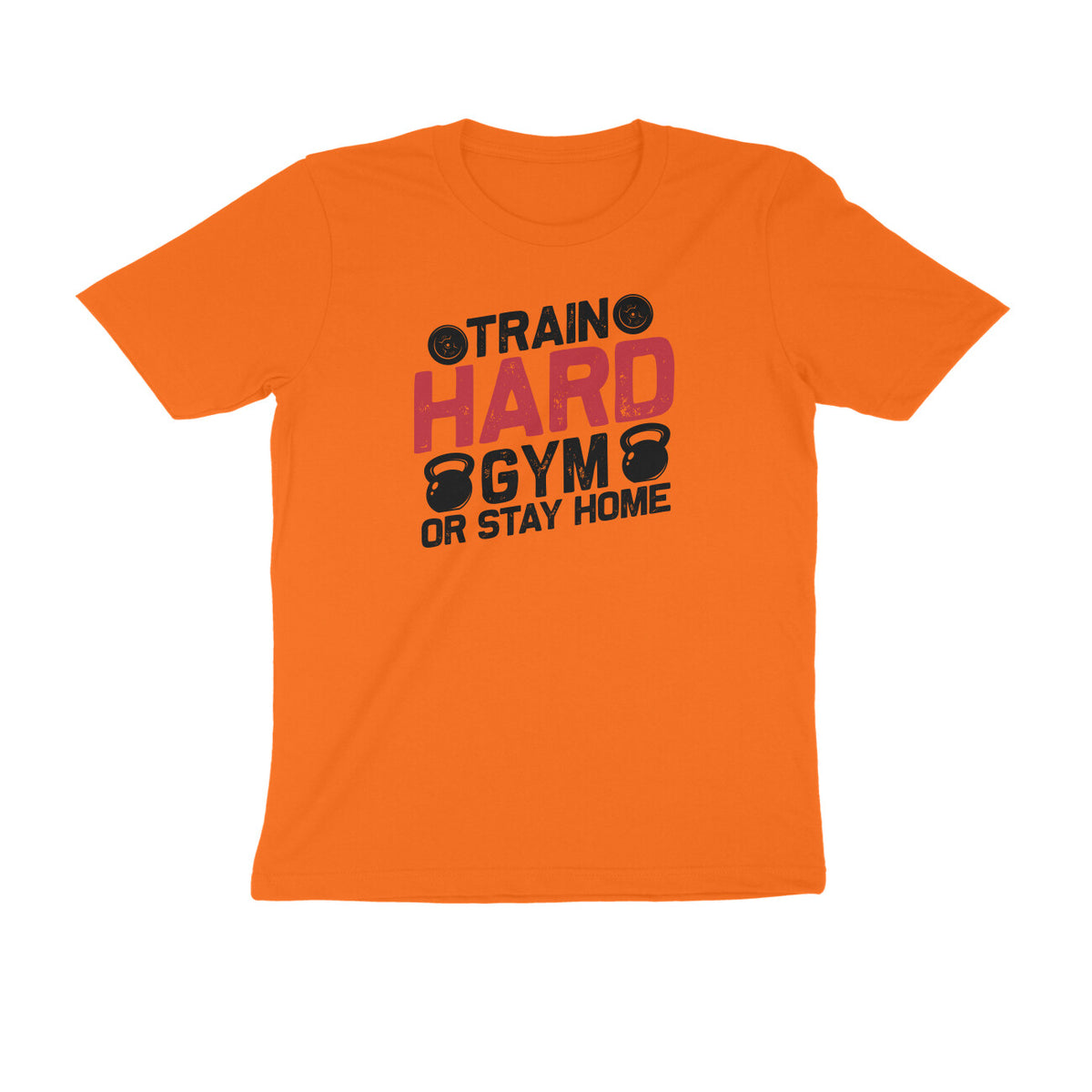 TNH - Men's Round Neck Tshirt - Train Hard