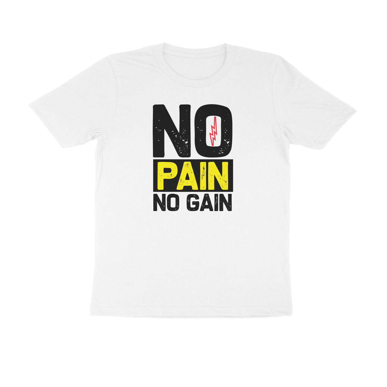 TNH - Men's Round Neck Tshirt - No Pain No Gain
