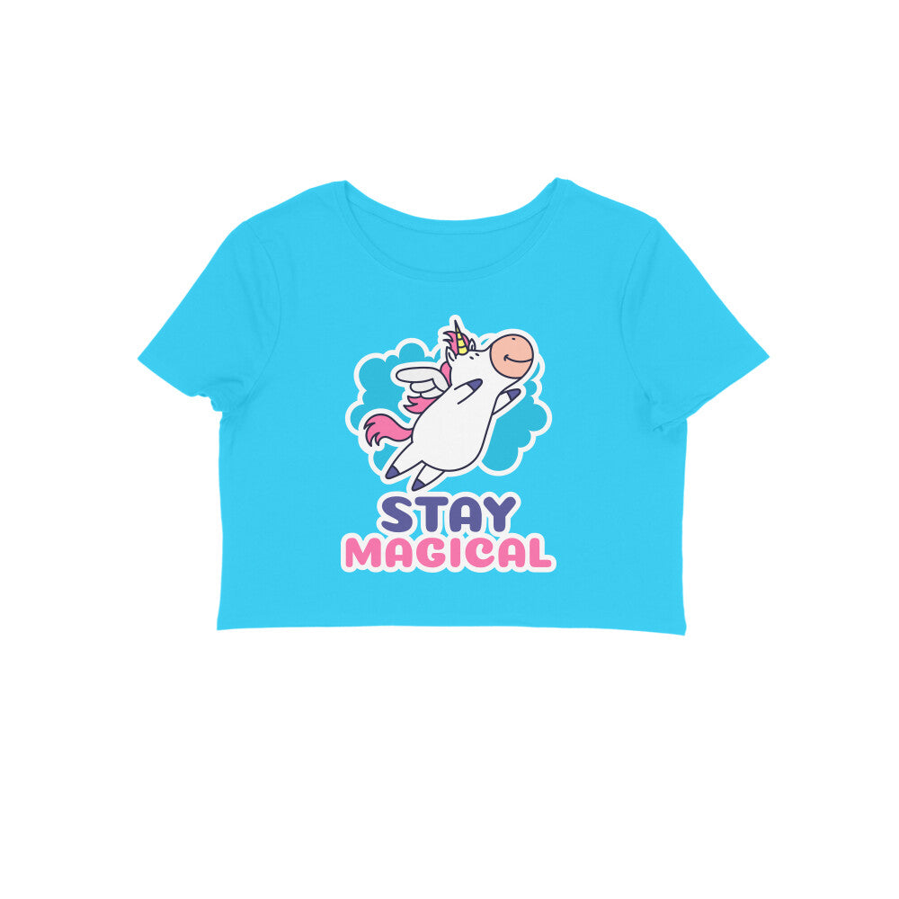 TNH - Women's Crop Top - Cowicorn Stay Magical