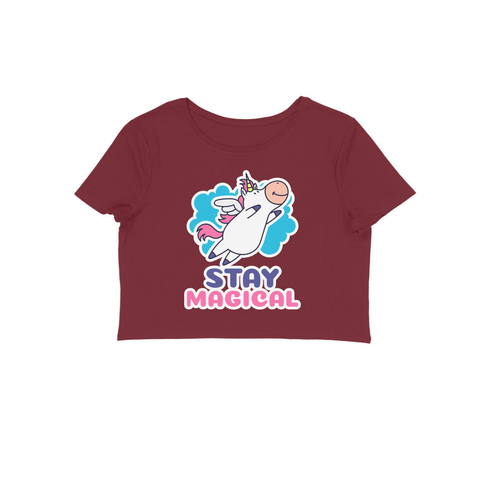 TNH - Women's Crop Top - Cowicorn Stay Magical