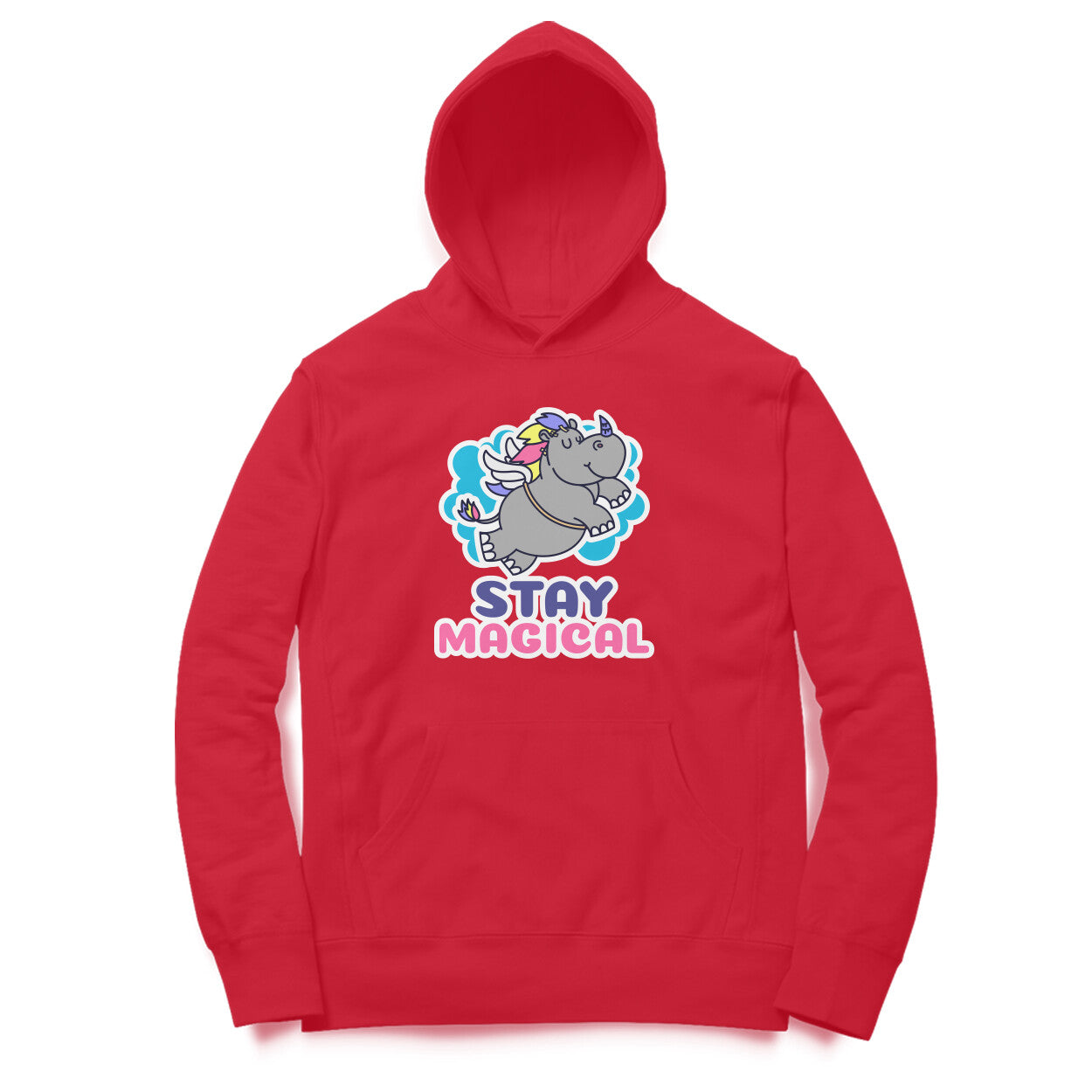 TNH - Unisex Hoodies - Rhinocorn Stay Magical