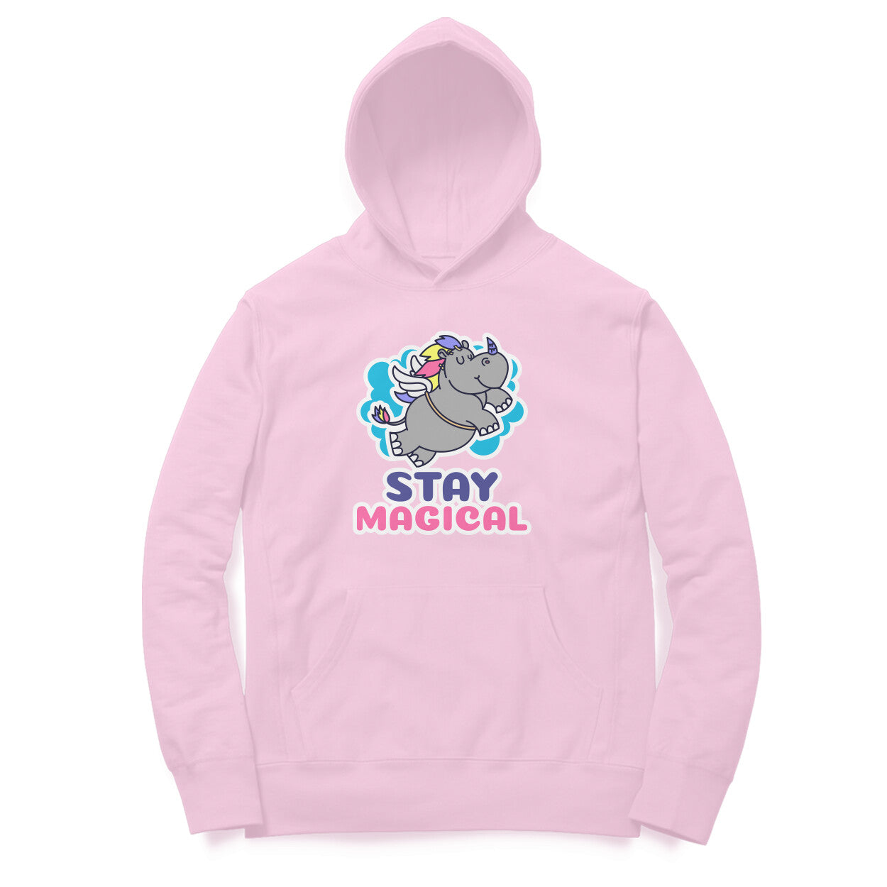 TNH - Unisex Hoodies - Rhinocorn Stay Magical