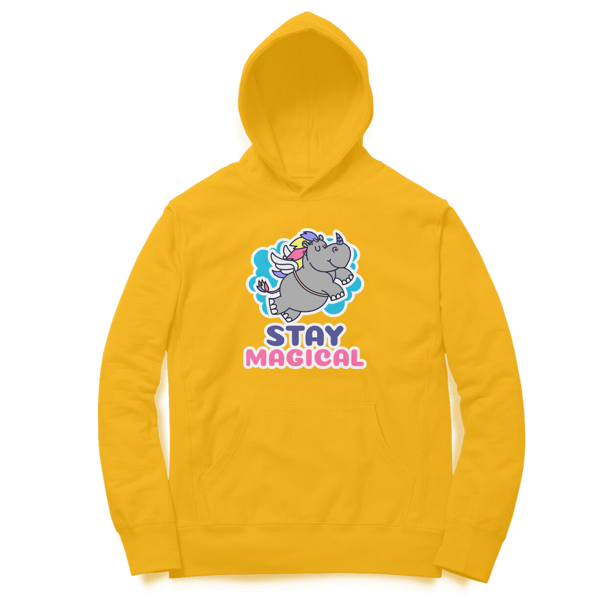 TNH - Unisex Hoodies - Rhinocorn Stay Magical