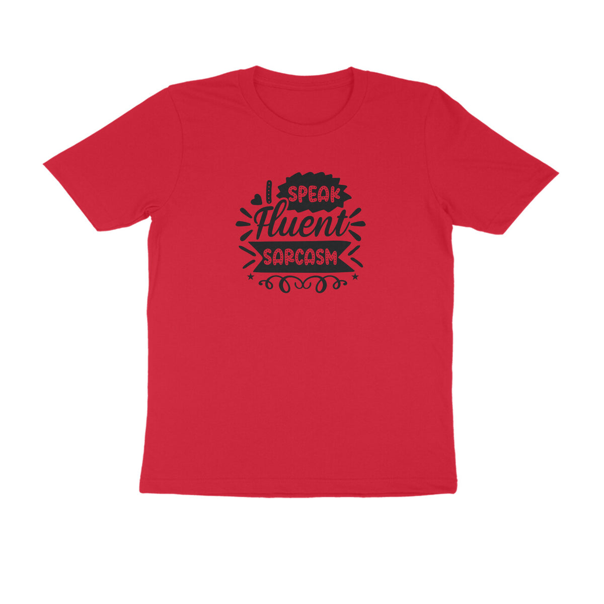 TNH - Men's Round Neck Tshirt - I Speak Fluent Sarcasm
