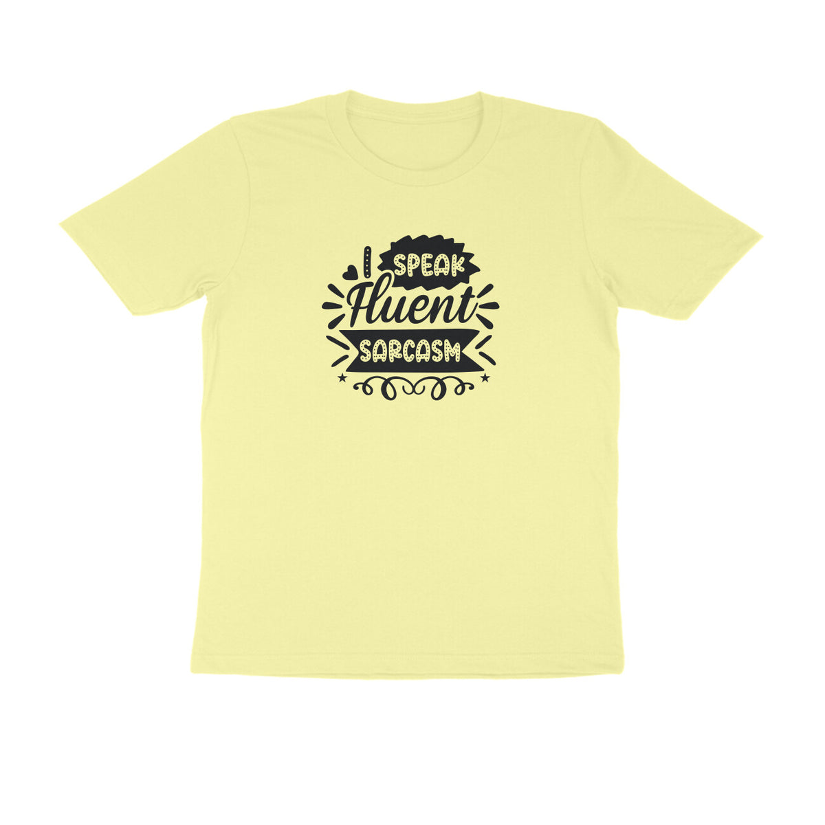 TNH - Men's Round Neck Tshirt - I Speak Fluent Sarcasm
