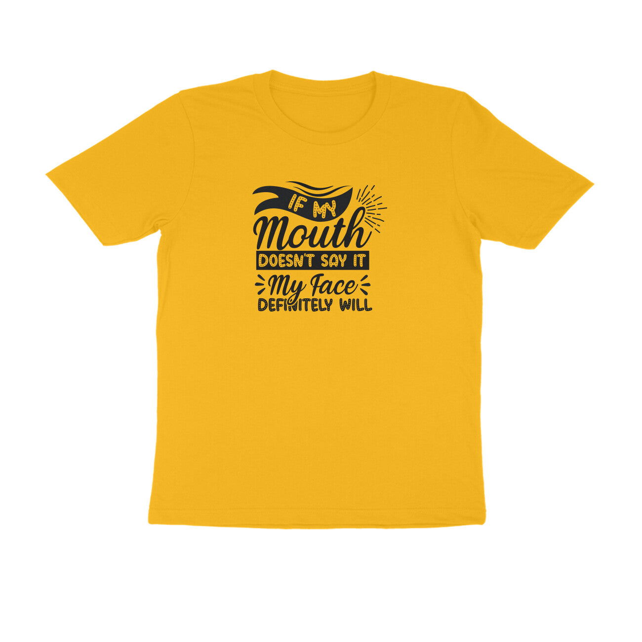 TNH - Men's Round Neck Tshirt - My Face will