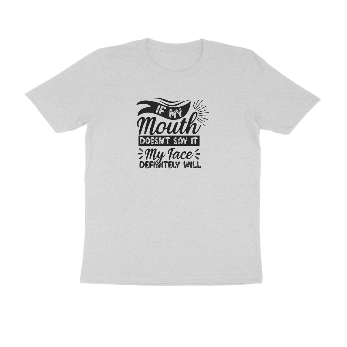 TNH - Men's Round Neck Tshirt - My Face will