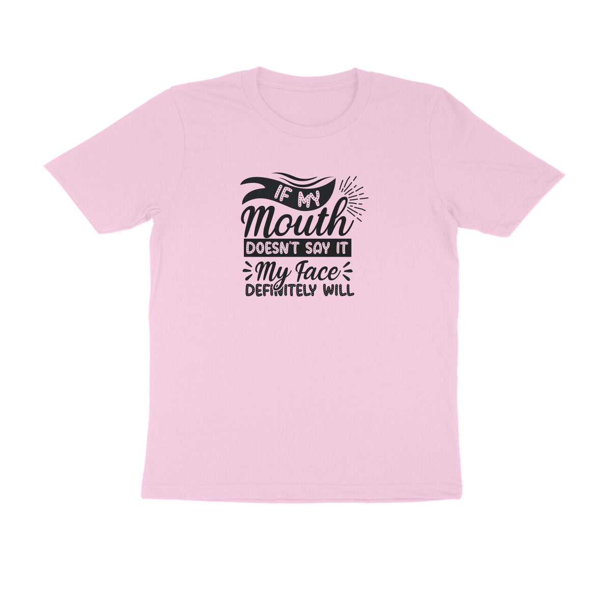 TNH - Men's Round Neck Tshirt - My Face will