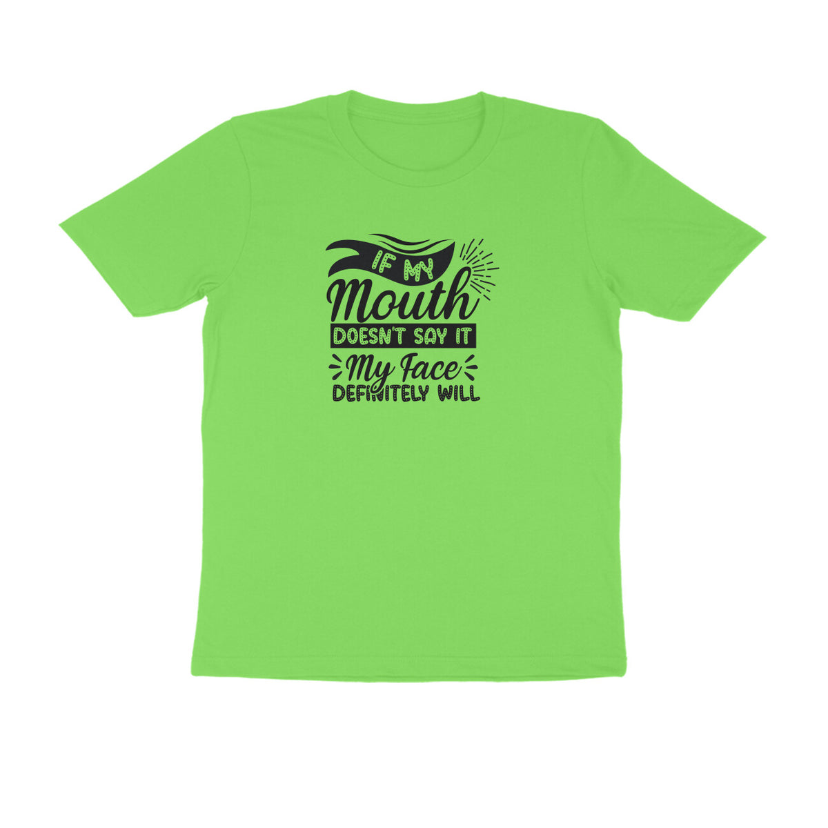 TNH - Men's Round Neck Tshirt - My Face will