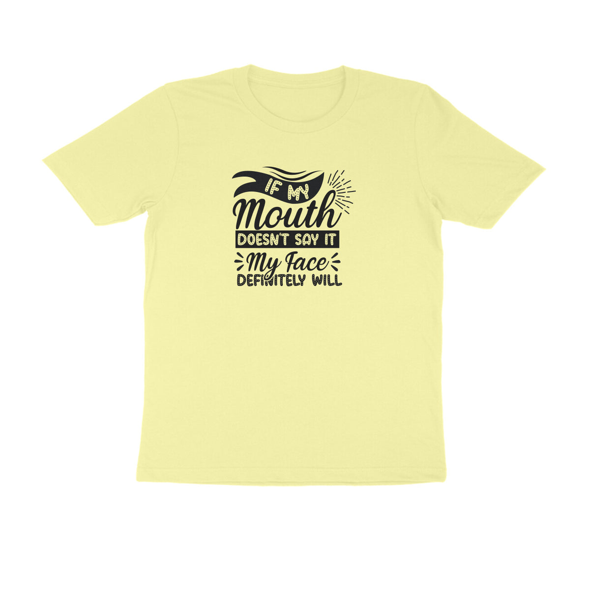TNH - Men's Round Neck Tshirt - My Face will