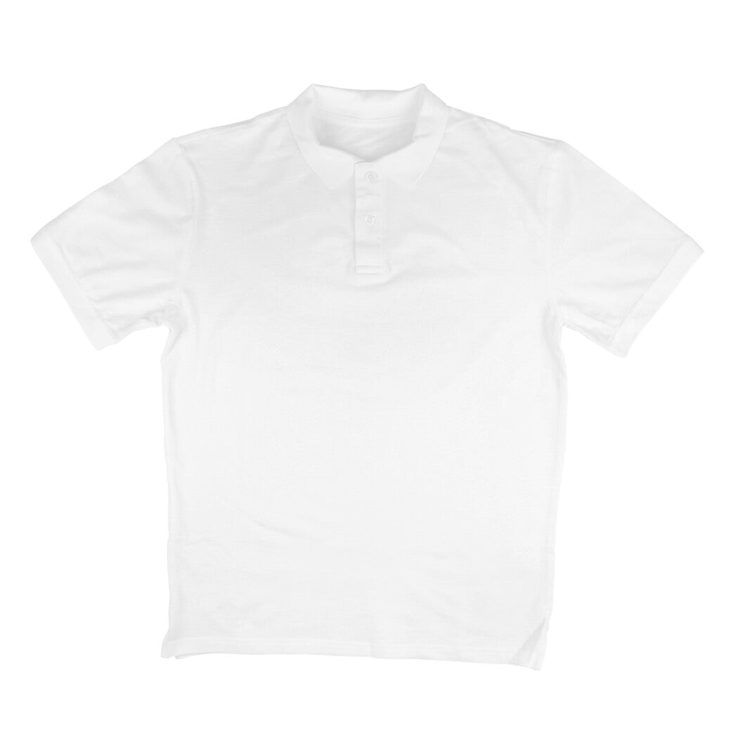 Men's White Polo T-shirt