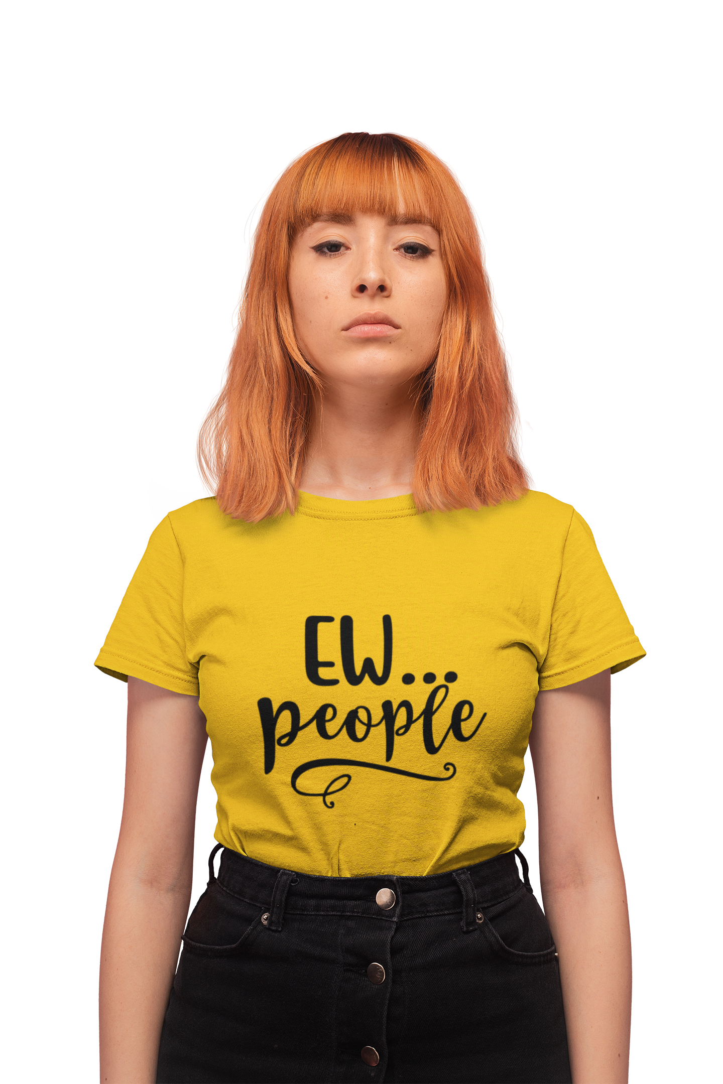 TNH - Women's Round Neck Tshirt - Ew.. People