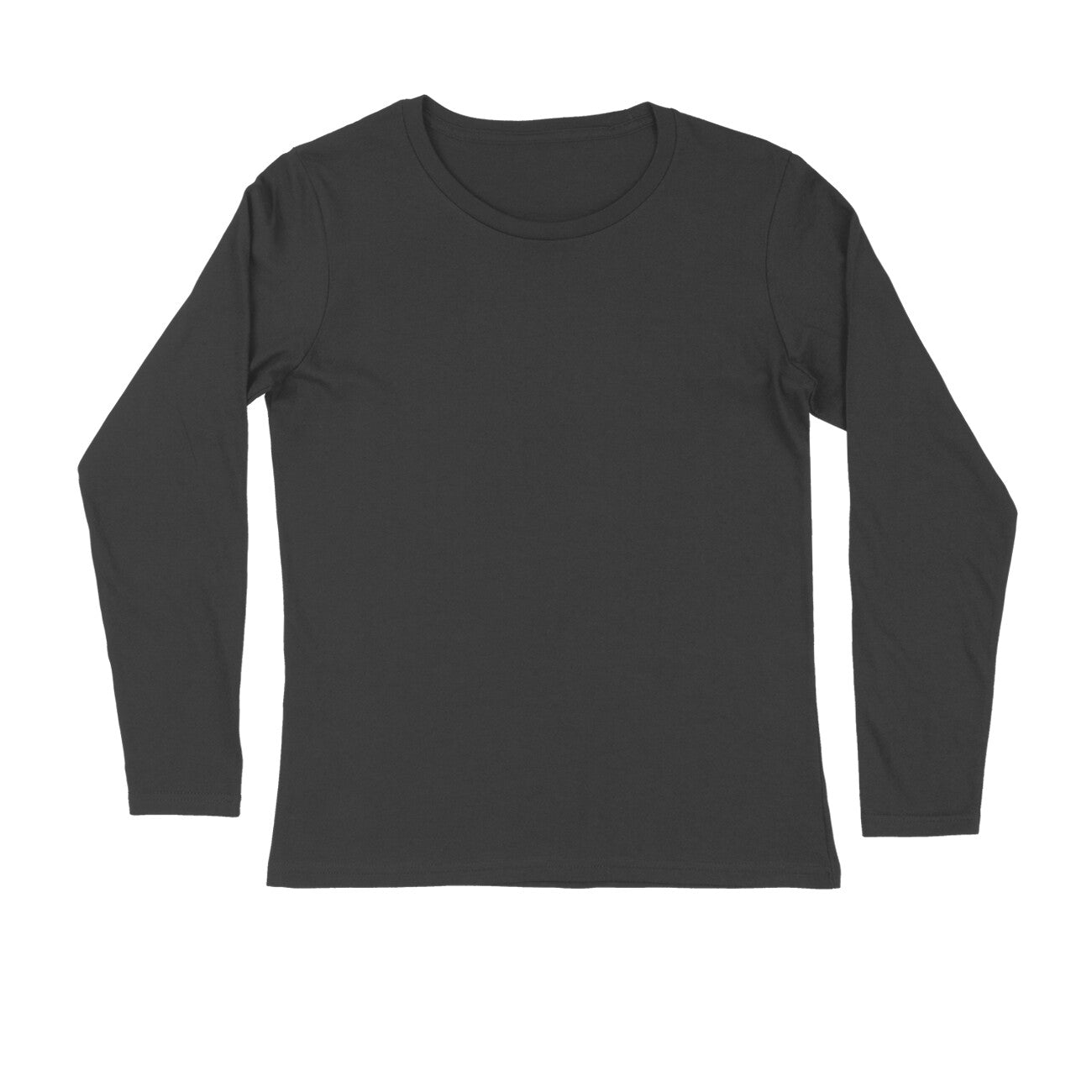 Men's Black Full Sleeve T-shirt