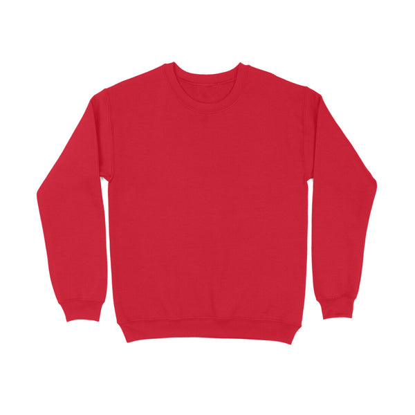 Red store plain sweatshirt