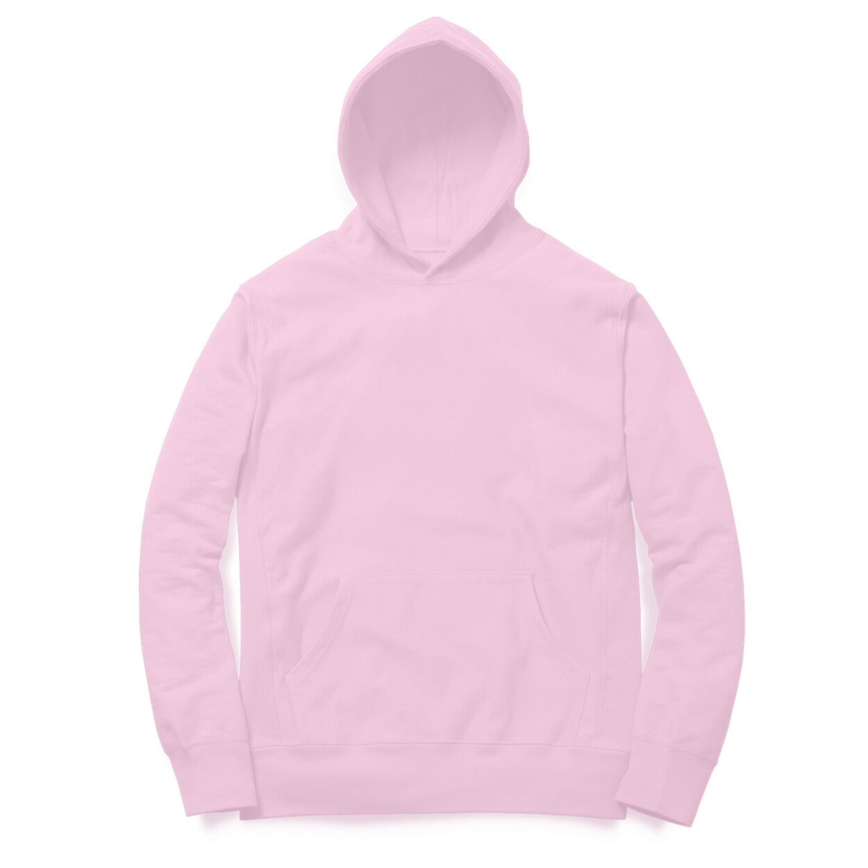 Light pink store plain hoodie