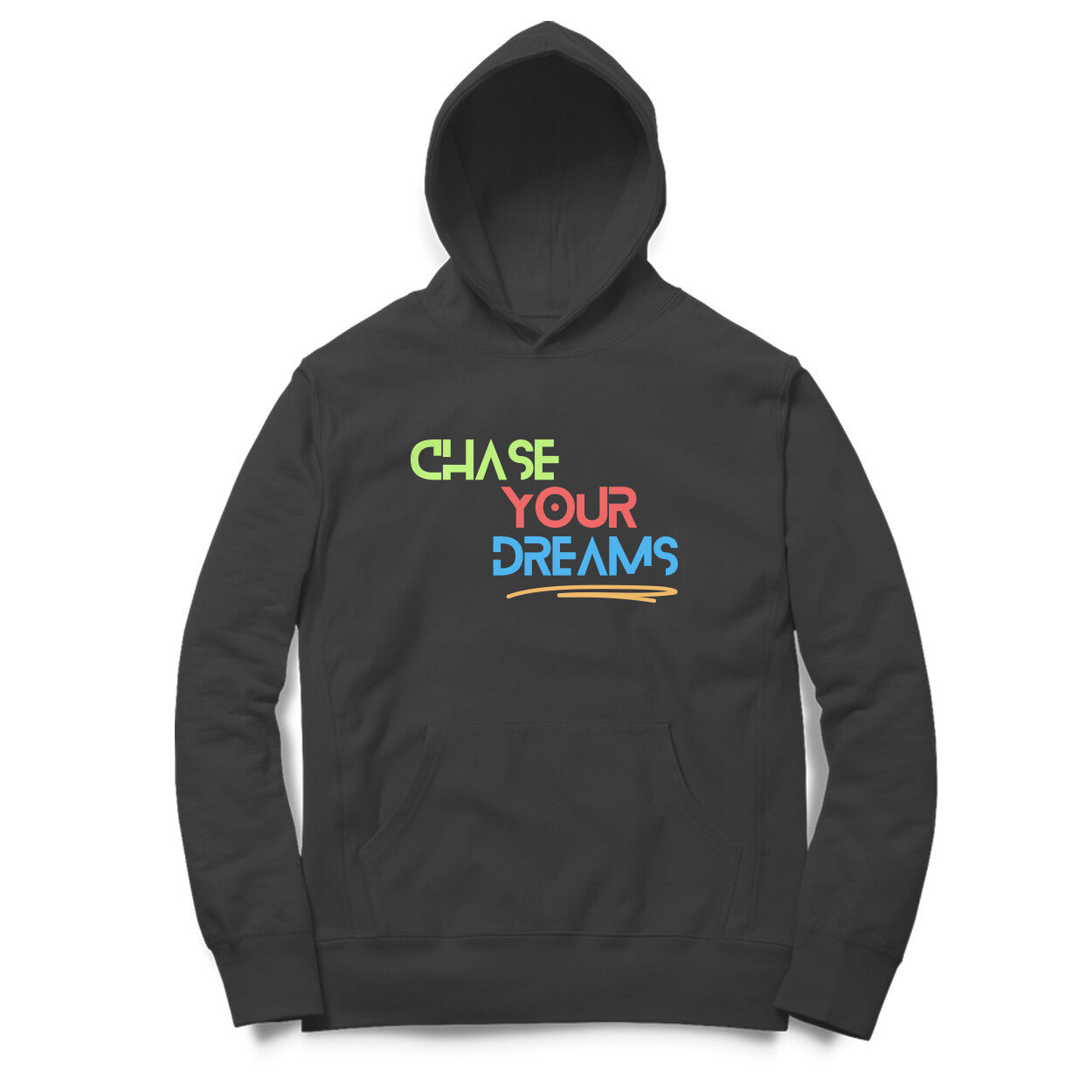 Chase Your Dream - Black Unisex Hoodie