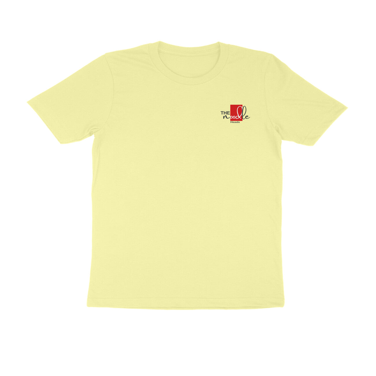 Men's Butter Yellow Tshirt - TNH (Red)