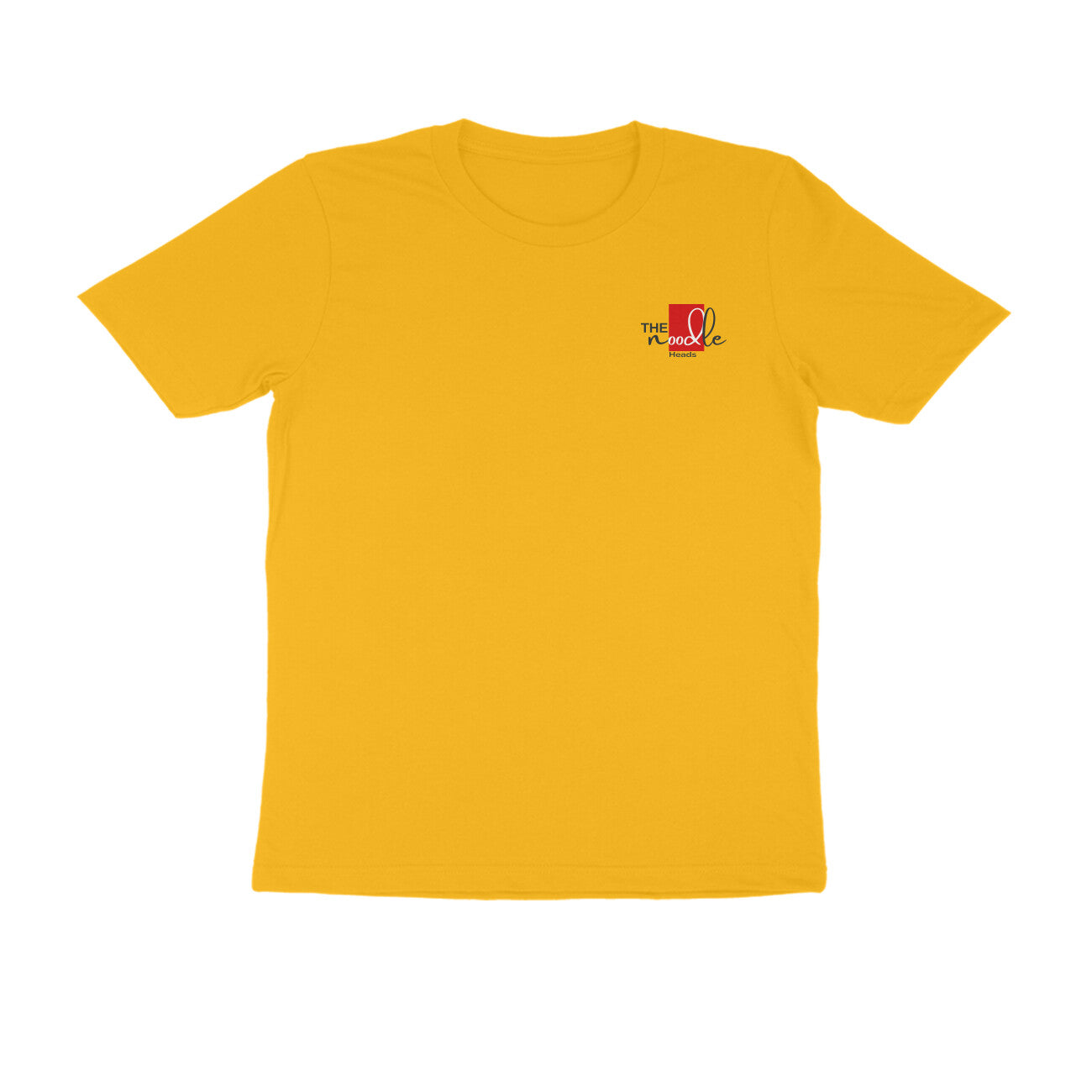 Men's Golden Yellow Tshirt - TNH (Red)