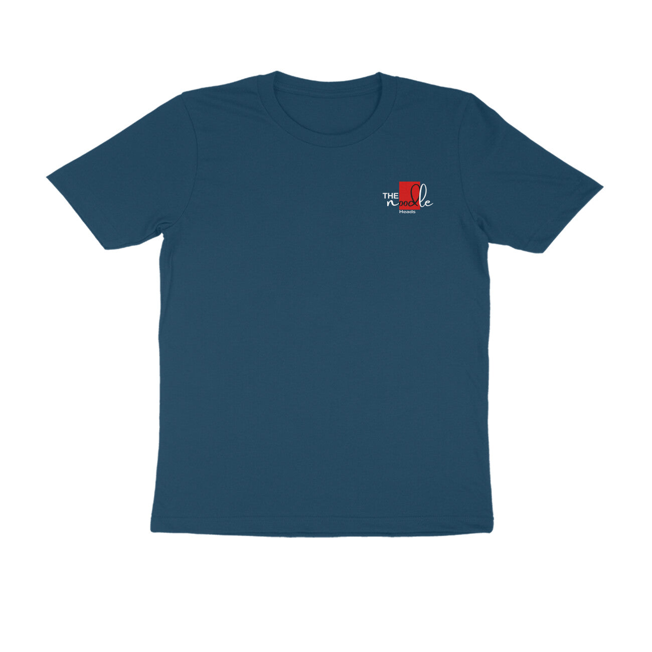 Men's Navy Blue Tshirt - TNH (Red)