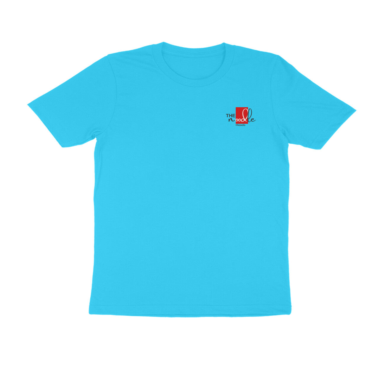 Men's Sky Blue Tshirt - TNH (Red)