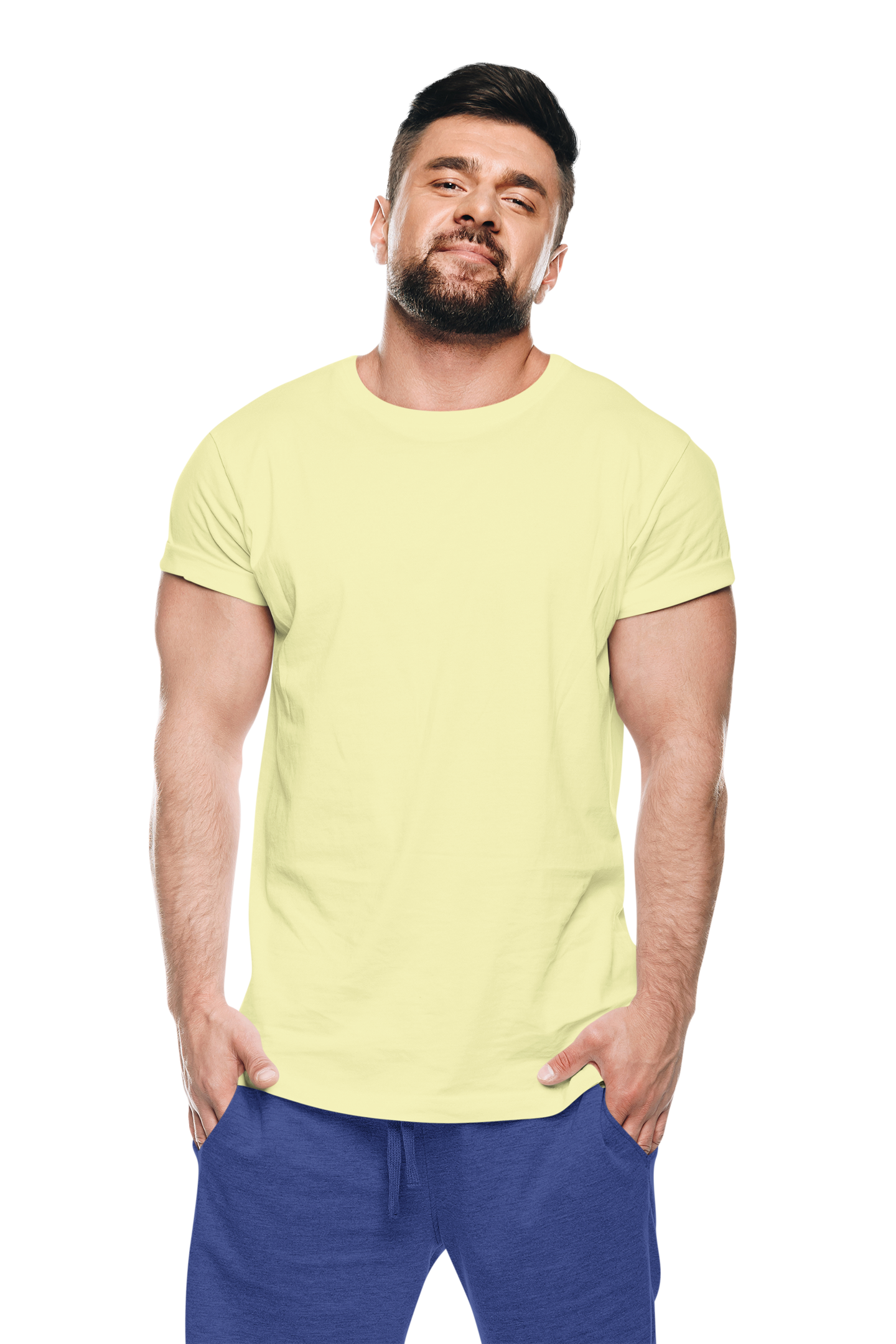 Men's Butter Yellow T-shirt