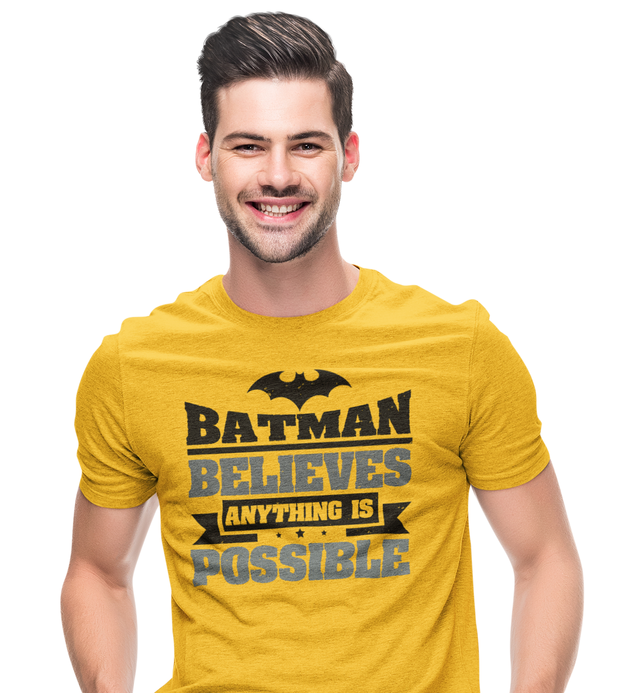 TNH - Men's Round Neck Tshirt - Batman - Believes