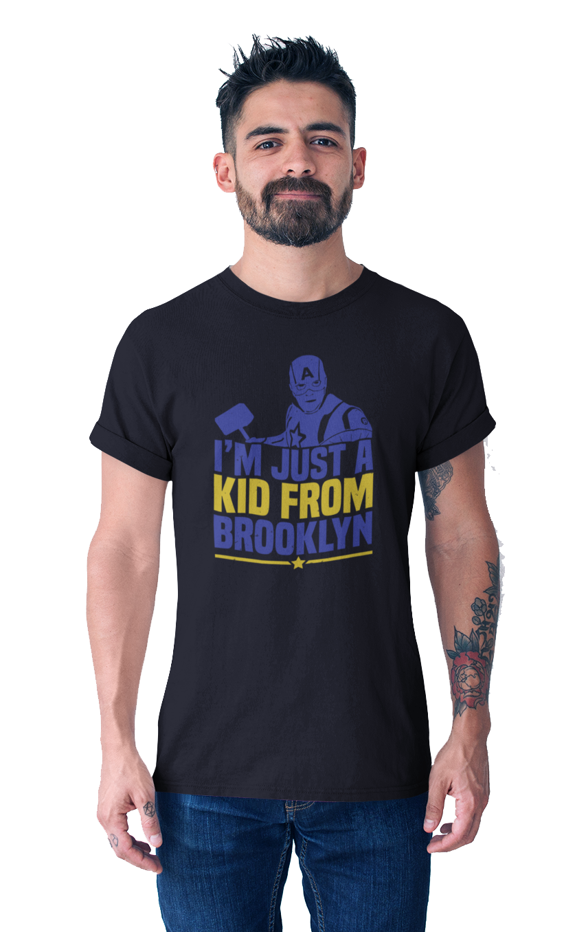 TNH - Men's Round Neck Tshirt - Kid From Brooklyn