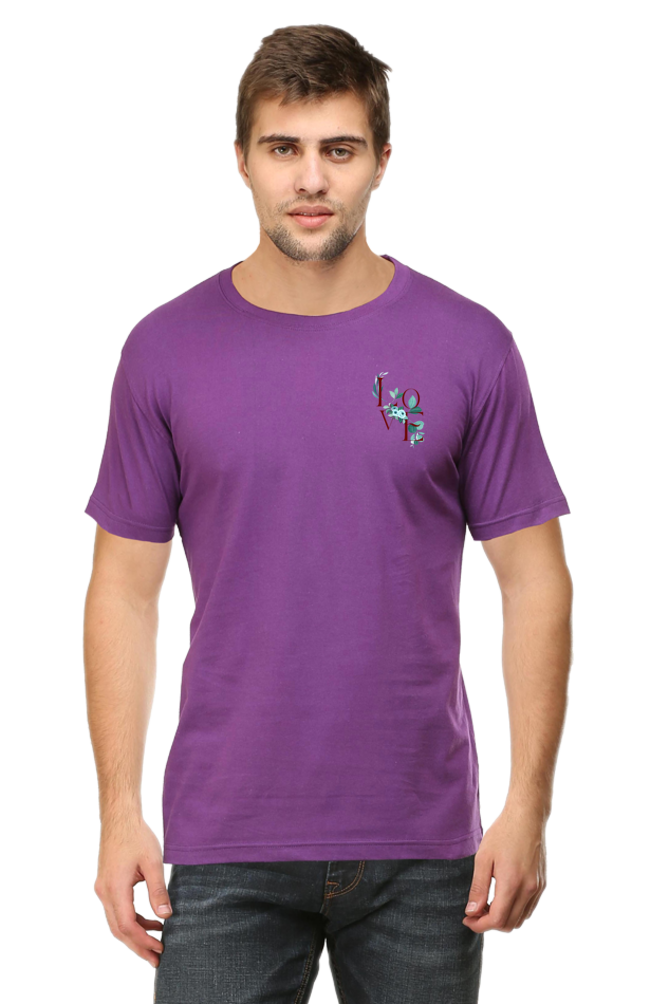 Purple Valentines Collection Love - Men's T-shirt