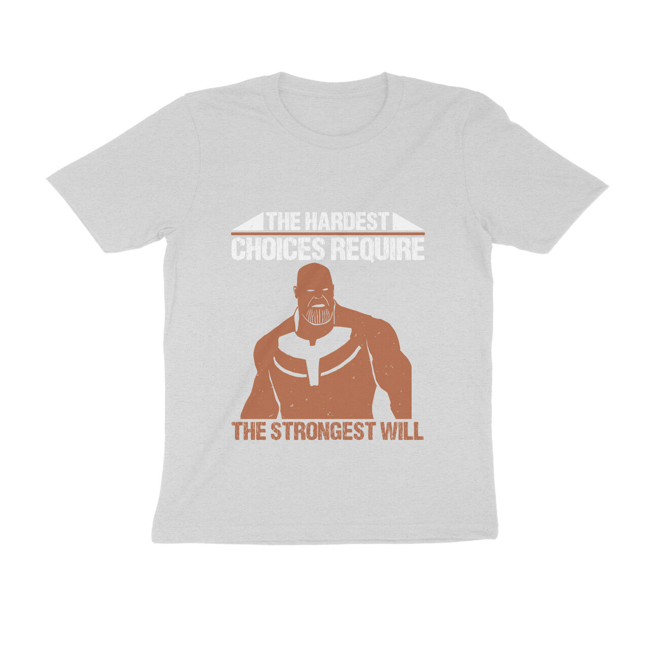 TNH - Men's Round Neck Tshirt - Thanos - Strongest Will