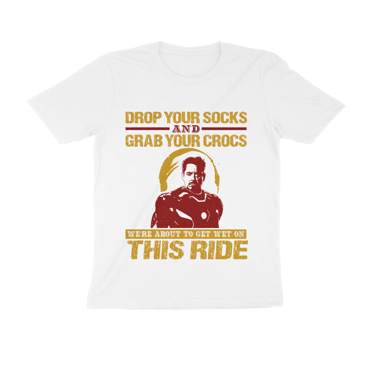 TNH - Men's Round Neck Tshirt - Iron Man - Ride