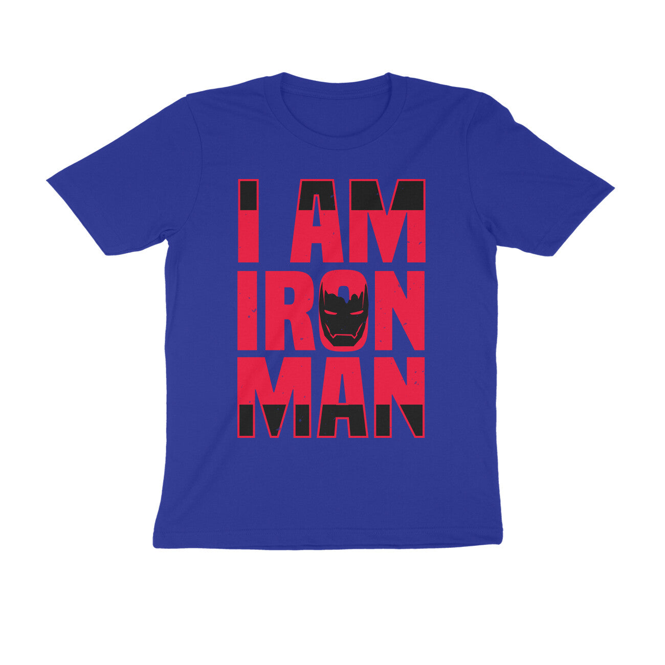 TNH Men s Round Neck Tshirt I Am IRON MAN