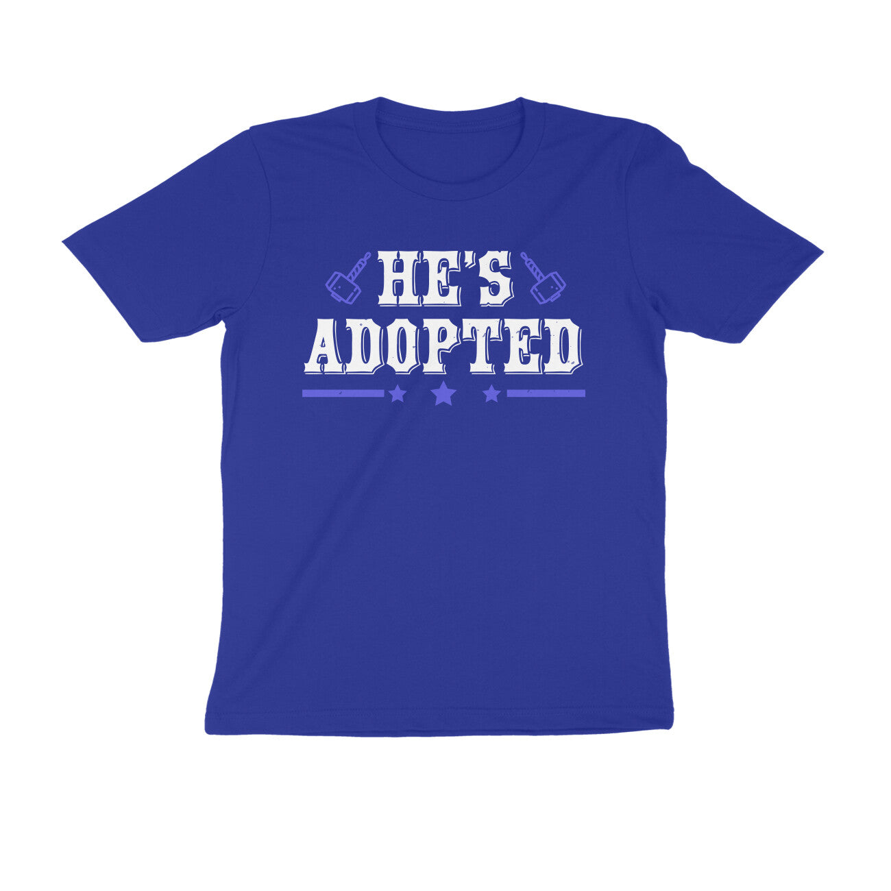 TNH - Men's Round Neck Tshirt - He's Adopted