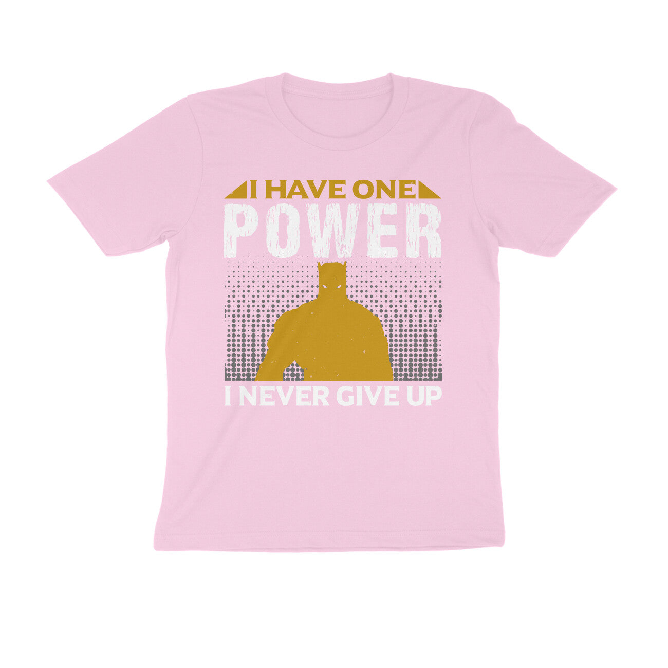 TNH - Men's Round Neck Tshirt - Never Give Up