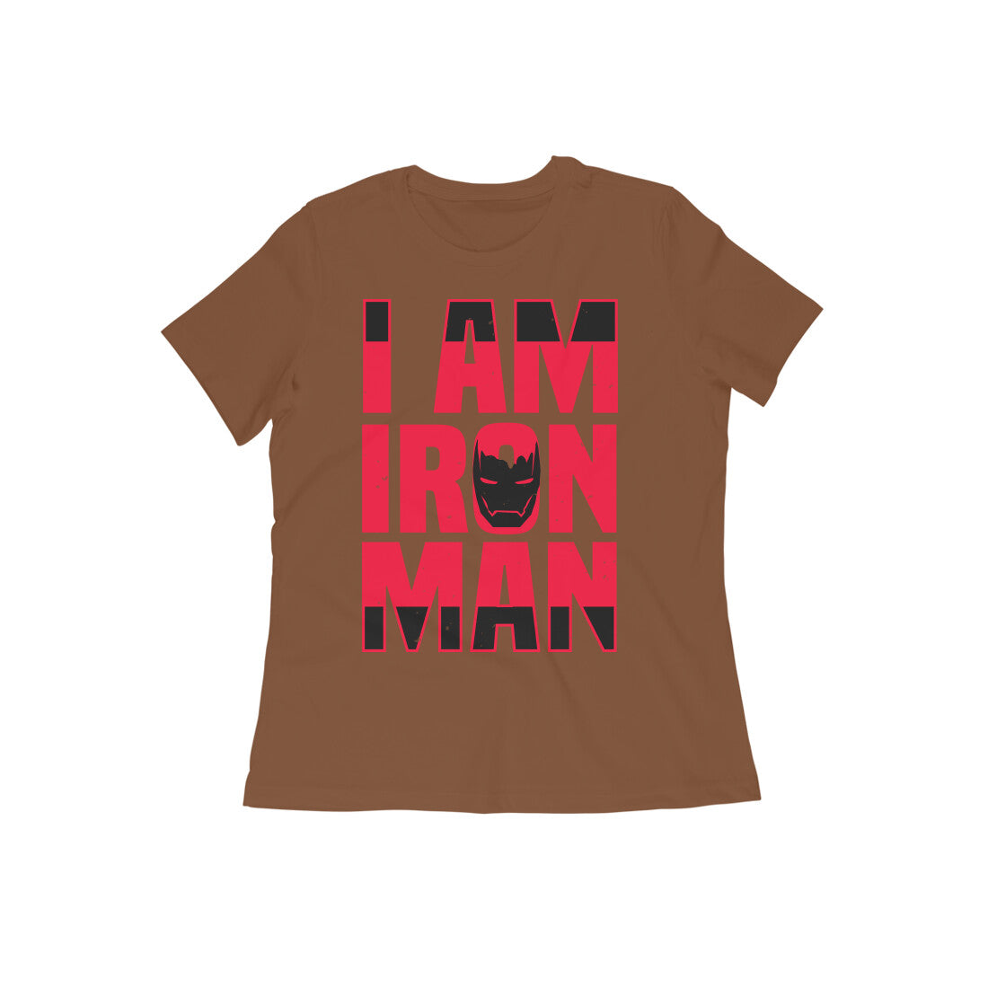 TNH - Women's Round Neck Tshirt - I AM IRONMAN