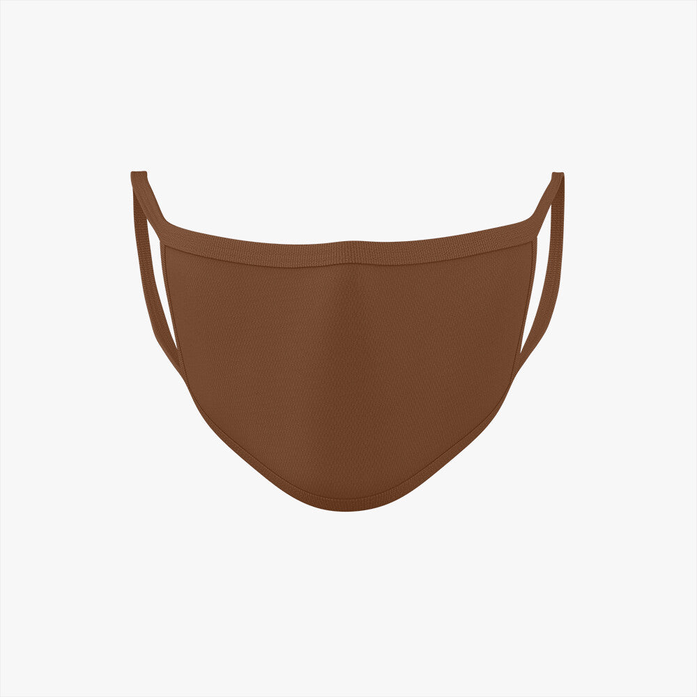 Face Mask - Coffee Brown